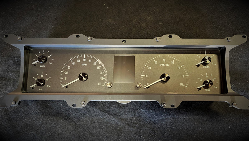 (DESIGN 2 Flat Numbers) ATP 67-72 Custom Dakota Digital Gauge Cluster